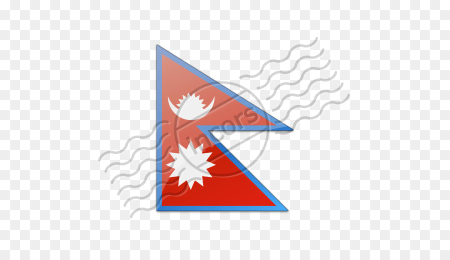 علم نيبال，كاتماندو PNG
