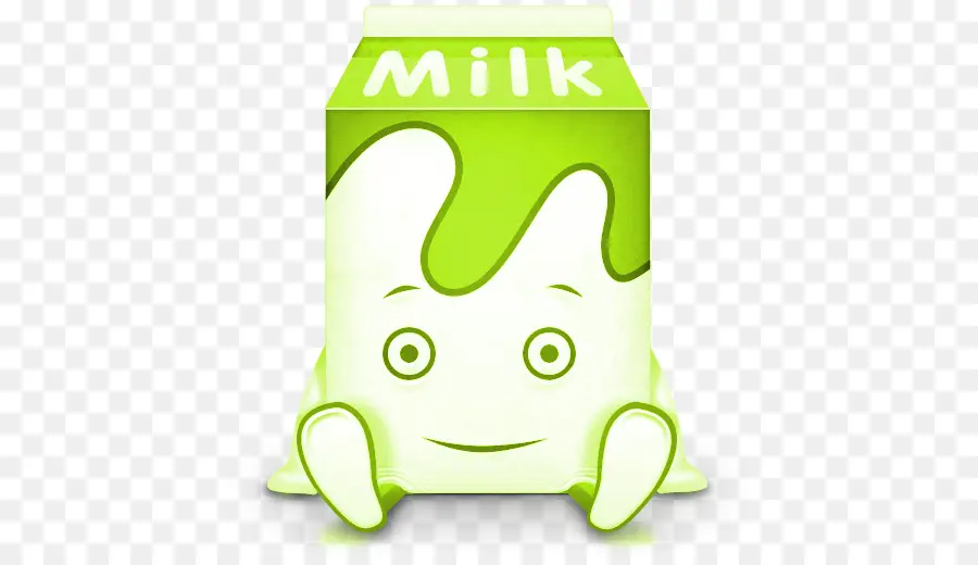 لبن，صورة على كرتون الحليب PNG