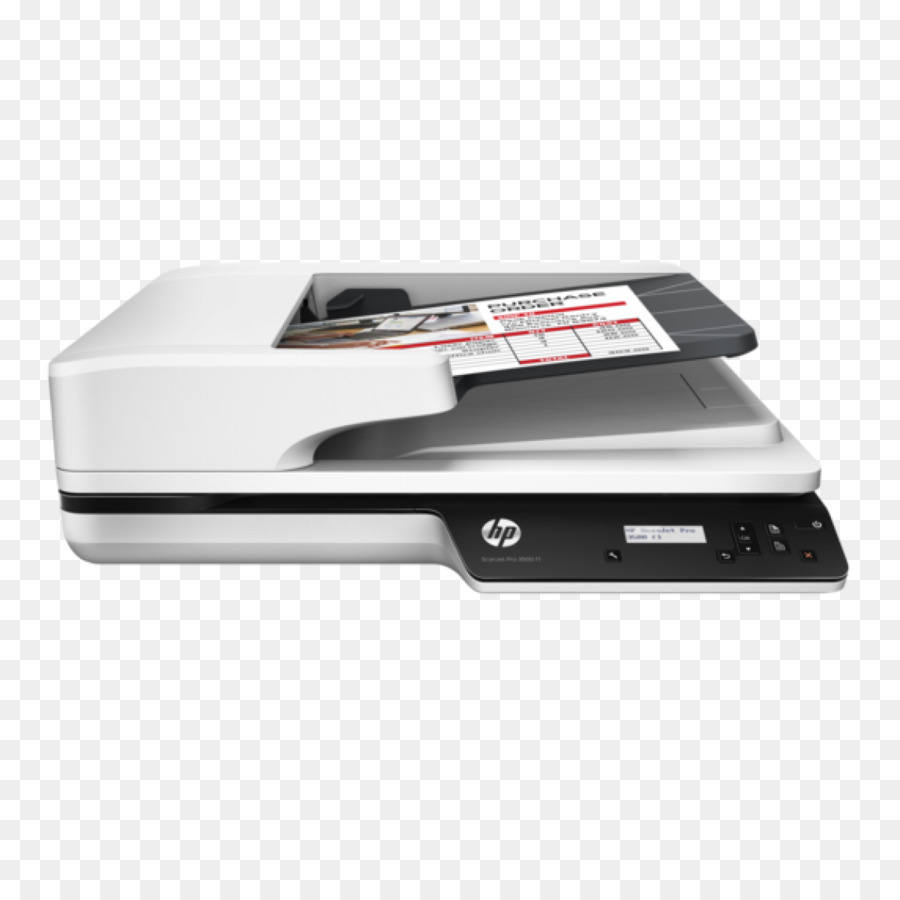 Hewlettpackard，Hp Scanjet Pro 3500 F1 Flatbed Scanner PNG