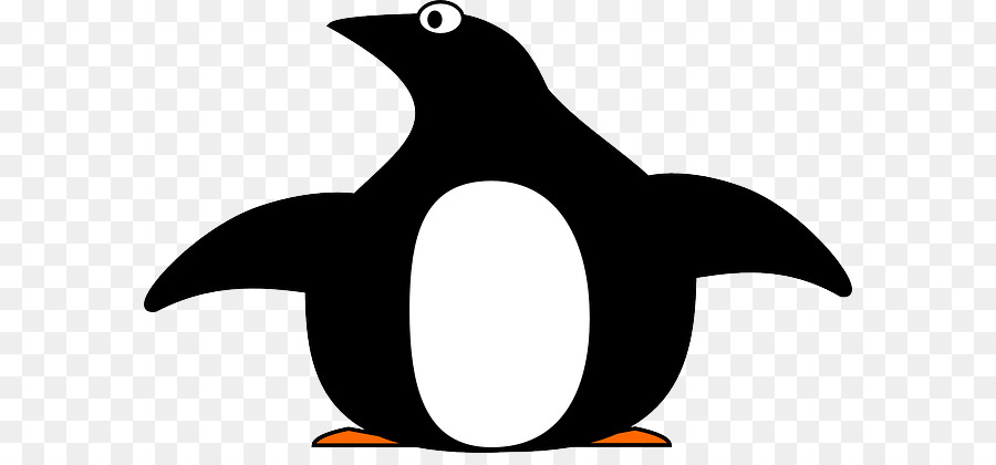 البطريق，الرسم PNG