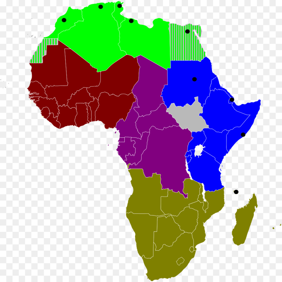 غرب أفريقيا，القارة PNG