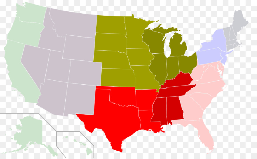 وسط الولايات المتحدة，جنوب وسط الولايات المتحدة PNG