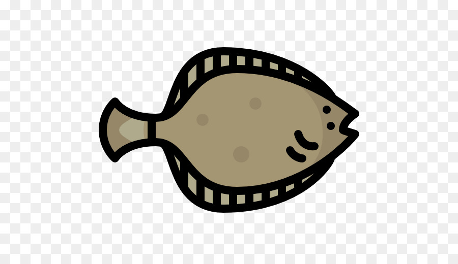السمك المفلطح，شعار PNG