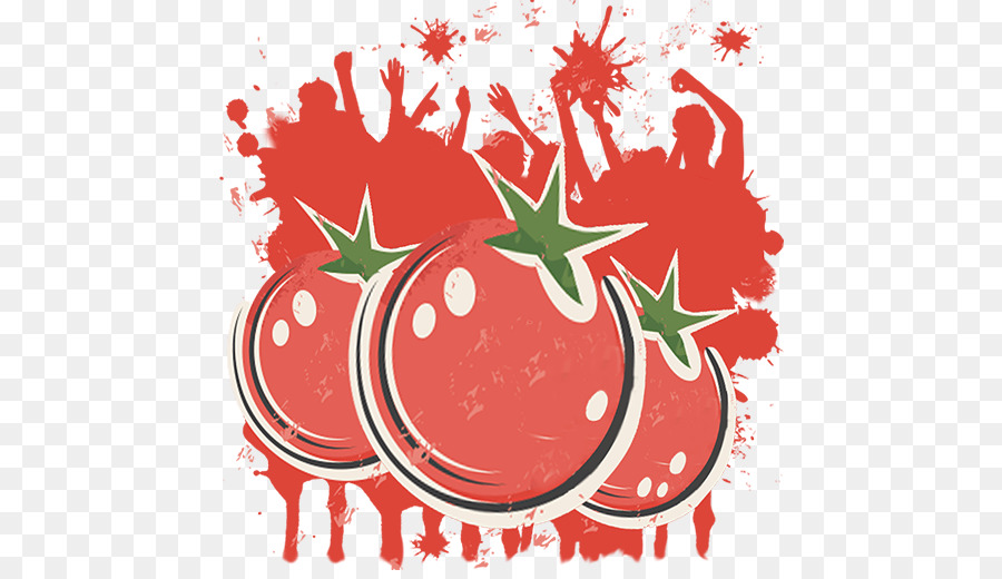 الفراولة，زخرفة عيد الميلاد ، PNG