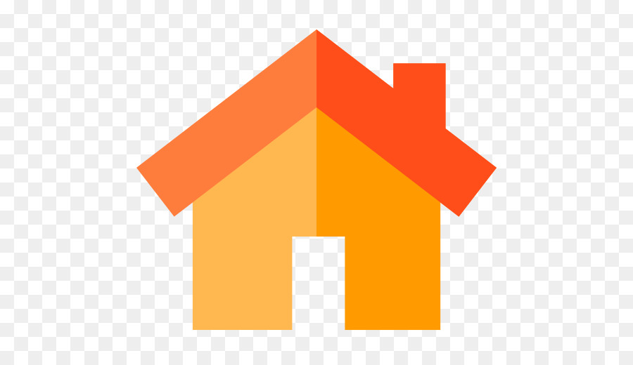 منزل，البرتقالي PNG