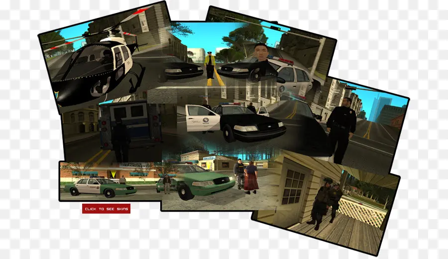 سرقة السيارات الكبرى سان أندرياس，San Andreas Multiplayer PNG
