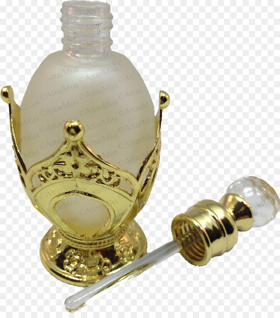 زجاجة عطر ذهبية，عطر PNG