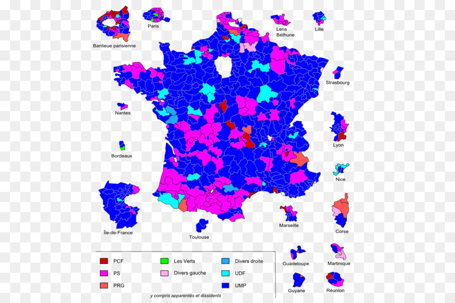 الفرنسية الانتخابات التشريعية 2012，الفرنسية في الانتخابات التشريعية عام 2007 PNG