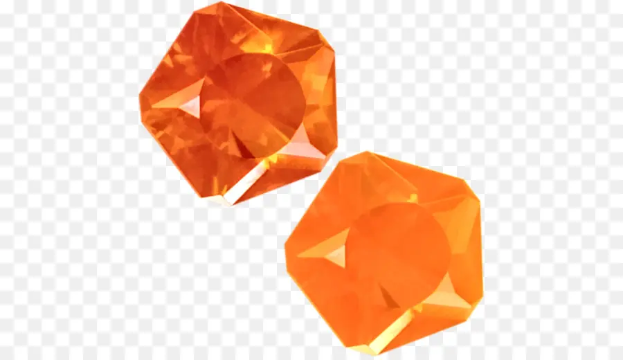 الأحجار الكريمة，البرتقال PNG