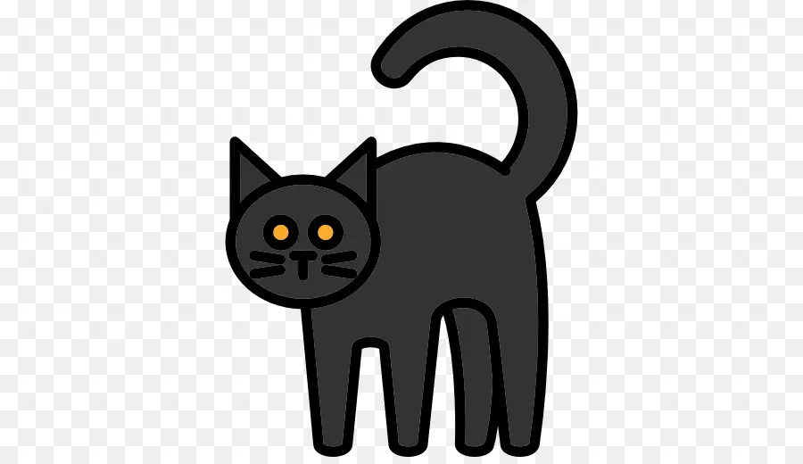 القط الأسود，هريرة PNG