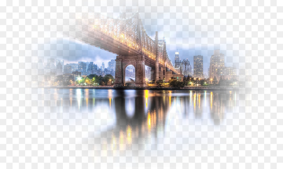 إد كوخ Queensboro Bridge，الضوء PNG