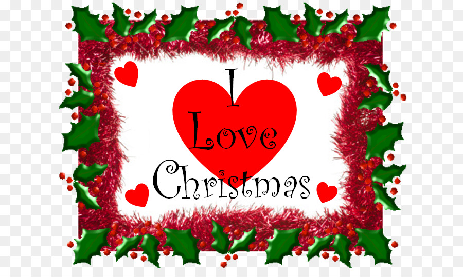 شجرة عيد الميلاد，الحب PNG