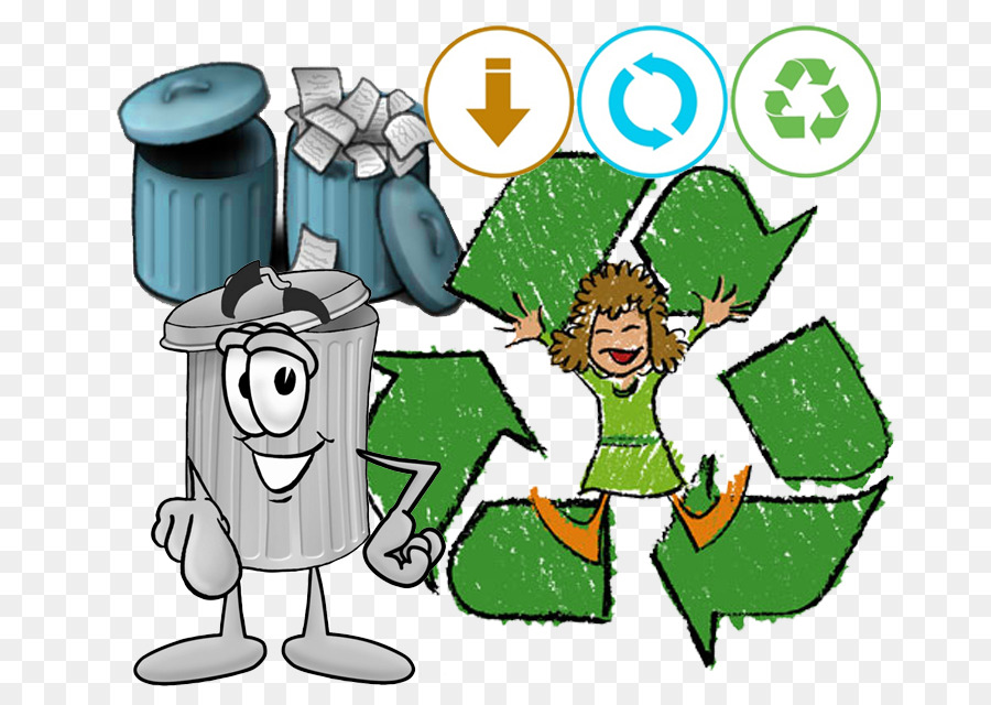 رمز إعادة التدوير，التسلسل الهرمي النفايات PNG