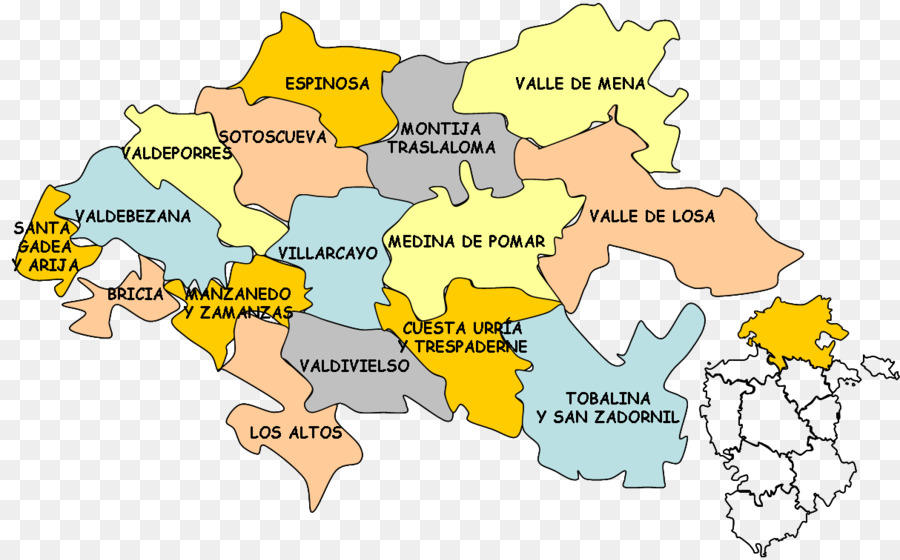 Castrojeriz，خريطة PNG