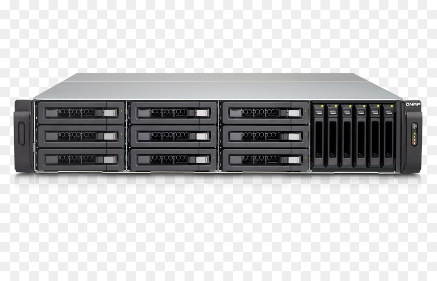 شبكة أنظمة التخزين，Qnap Tvs1582tu 15bay Nas الفئة Smallmedium العمل Smb PNG
