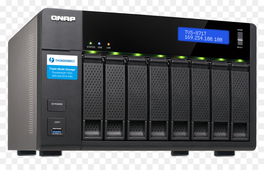 أنظمة تخزين الشبكة，Qnap Ts653a PNG