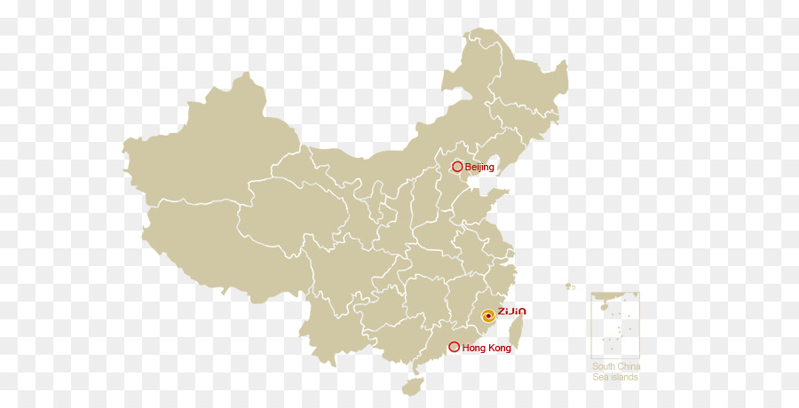 مقاطعات الصين，خريطة PNG