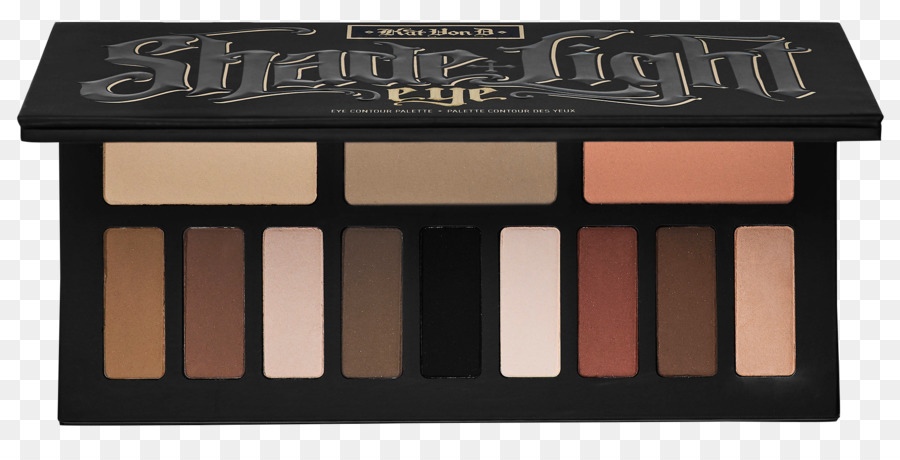 Kat Von D Shadelight Eye Contour Palette，ظلال العيون PNG