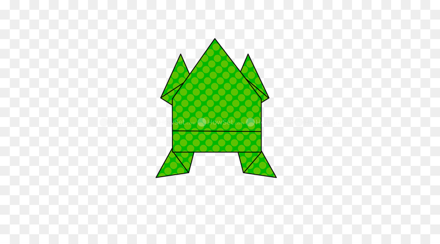 اوريغامي，مثلث PNG