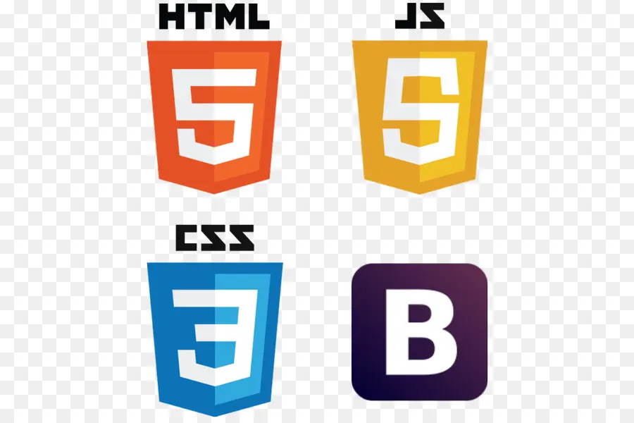 Html Css Js التمهيد，تطوير الويب PNG