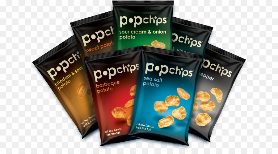 Popchips，رقائق البطاطس PNG