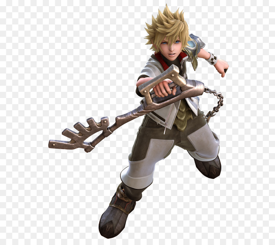 شخصية مع Keyblade，خيالي PNG