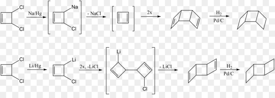 Cyclobutadiene，ديمر PNG