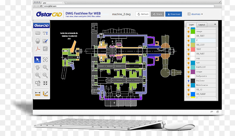 برنامج كمبيوتر，Dwg PNG