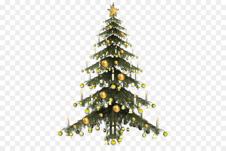 شجرة عيد الميلاد，سانتا كلوز PNG