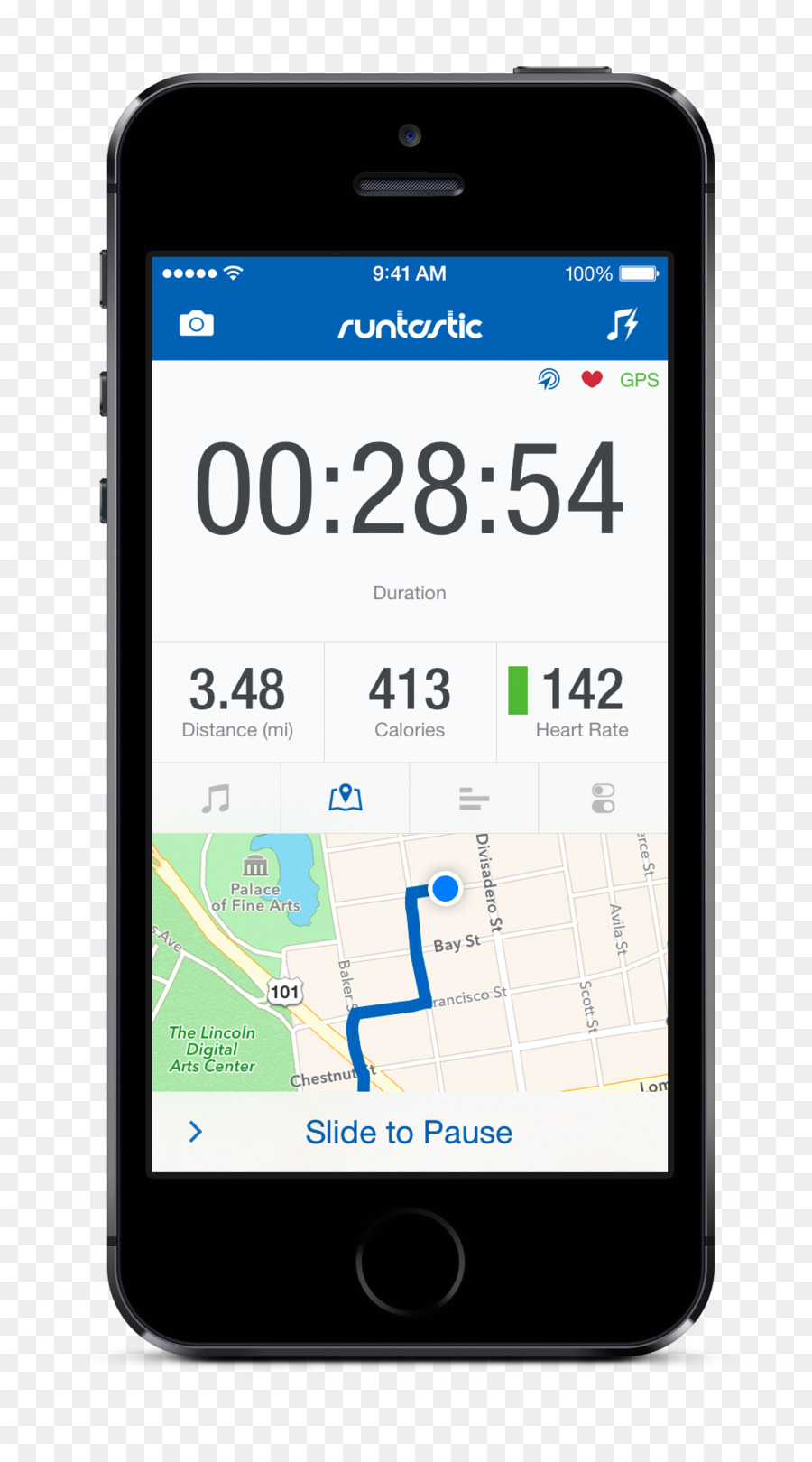 Runtastic，التطبيق اللياقة البدنية PNG