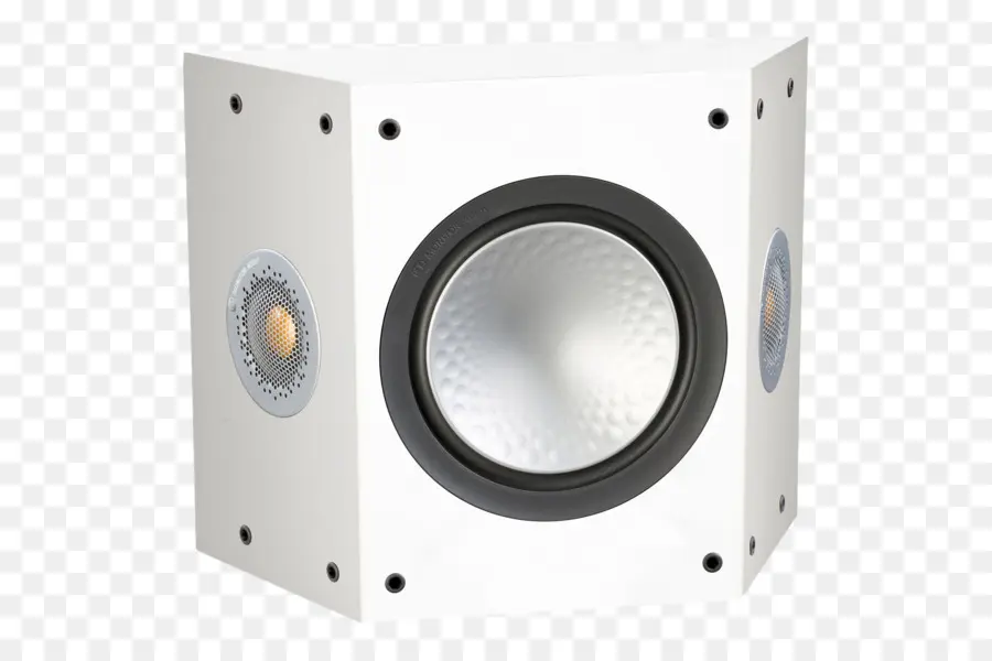 مكبر الصوت，رصد الصوت الفضة Fx السماعات الخلفية PNG