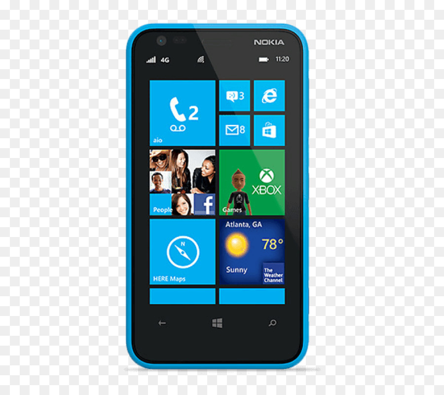Nokia Lumia 810，Att جوفوني PNG
