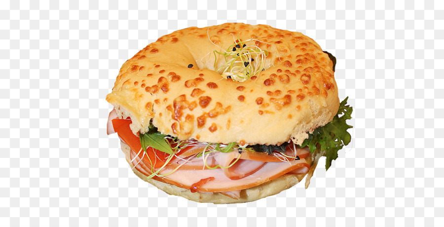 برغر السلمون，Muffuletta PNG