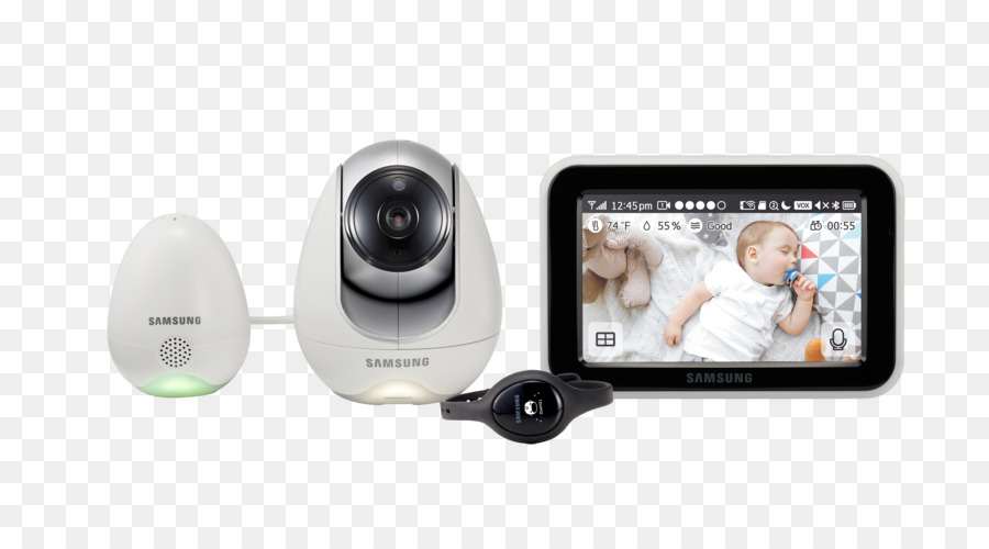 شاشات الطفل，هانوا سامسونج Techwin Babyview Sew3057w PNG