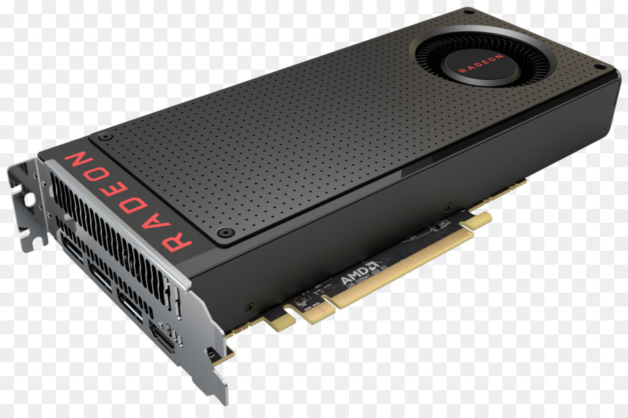 بطاقات الرسومات محولات الفيديو，Amd Radeon Rx 480 PNG