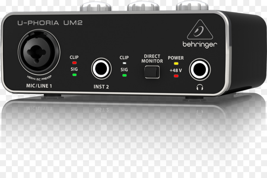 Behringer Uphoria Um2，الميكروفون PNG