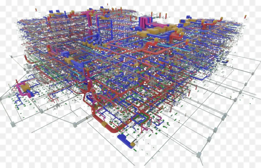نمذجة معلومات البناء，الهندسة المعمارية PNG