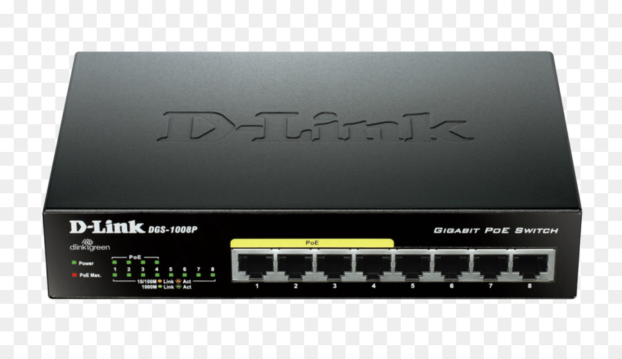 تبديل الشبكة，Dlink Dgs 1008p PNG