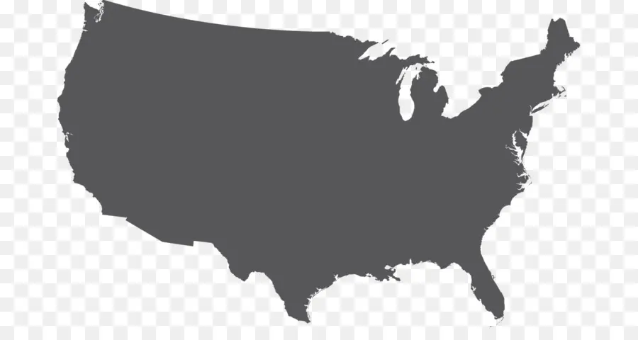 الولايات المتحدة，خريطة PNG