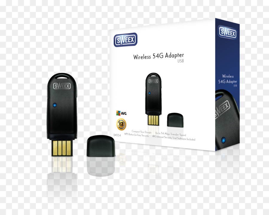 Usb محول，سويكس اللاسلكية محول Usb 54g PNG