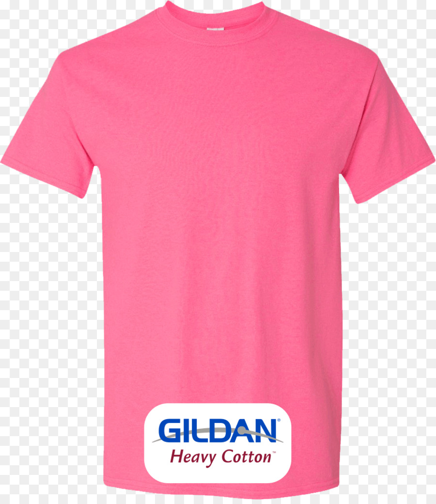 التي شيرت，Gildan Activewear PNG