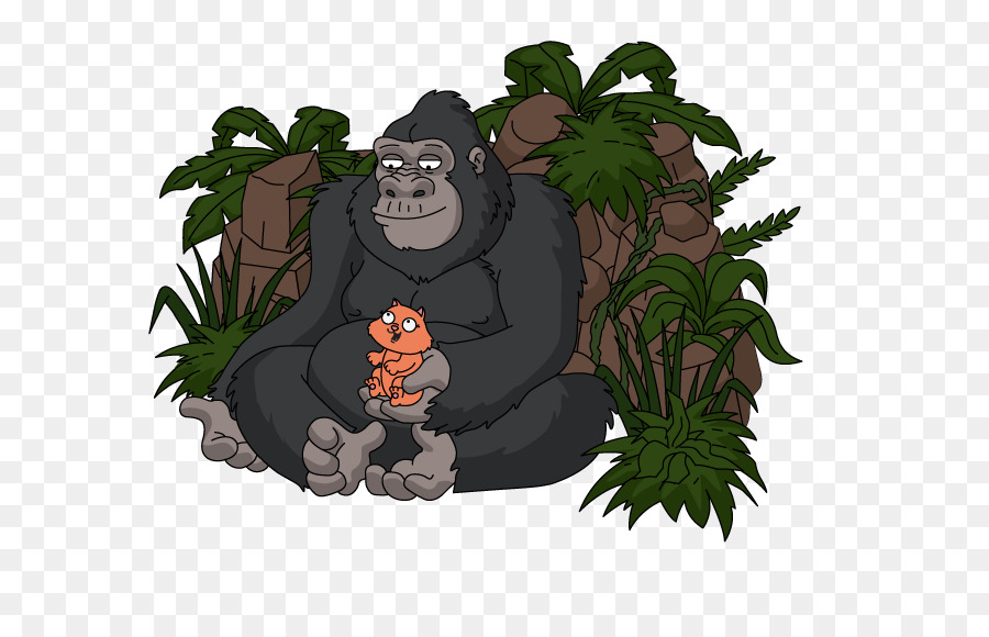 الشمبانزي العادي，الغوريلا PNG