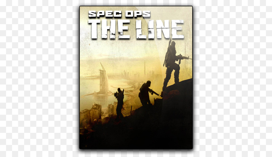 Spec Ops الخط，اسم لعبة PNG