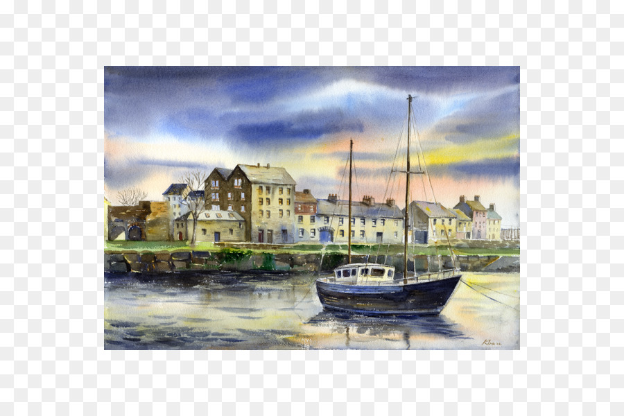 معرض Kinsale，الرسم بالألوان المائية PNG