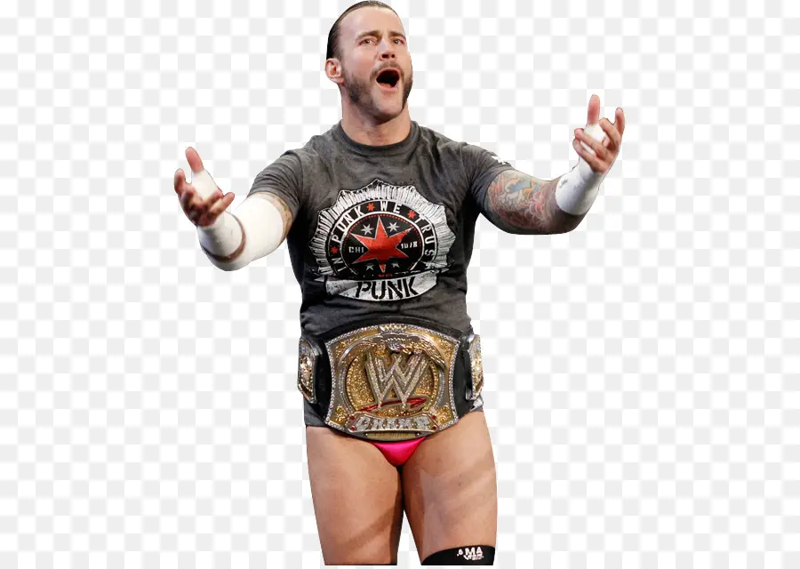 Cm Punk，التي شيرت PNG