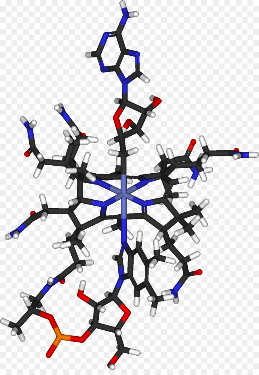 Adenosylcobalamin，فيتامين B12 PNG