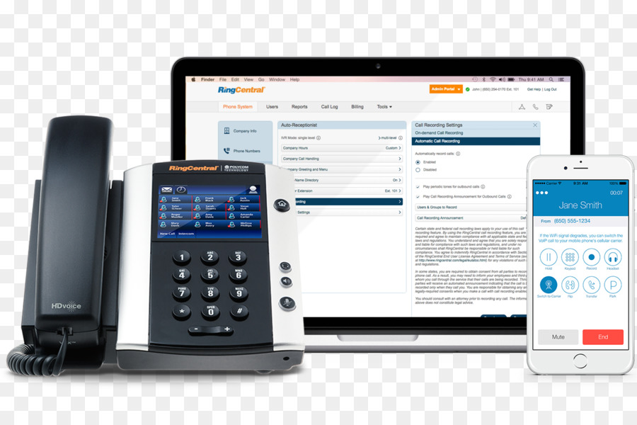 Ringcentral，هاتف PNG