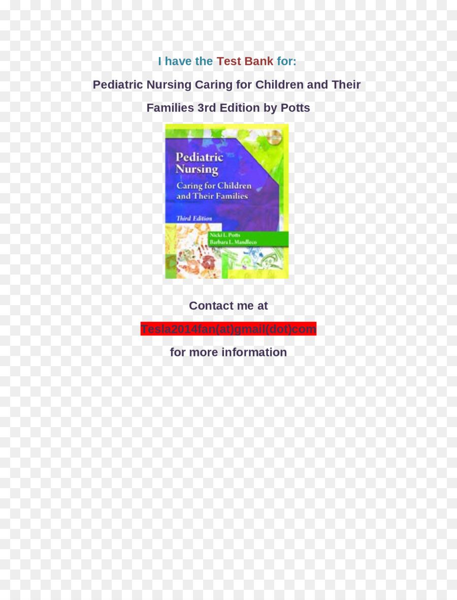 تمريض الأطفال رعاية الأطفال وأسرهم，غلاف PNG