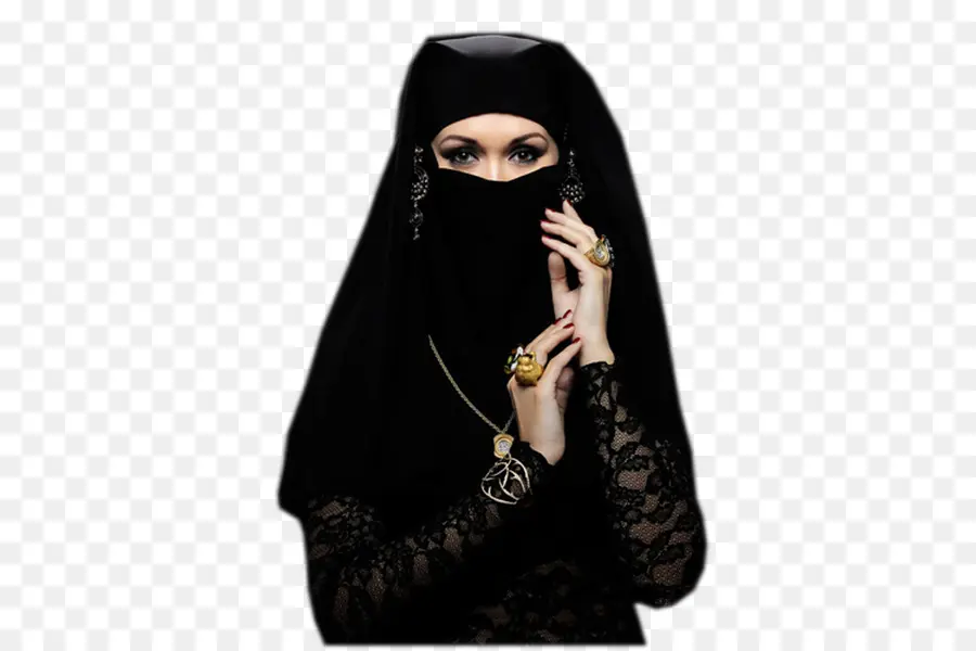 الحجاب，Niqāb PNG