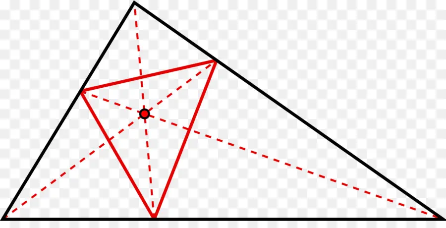 مثلث，Cevian PNG